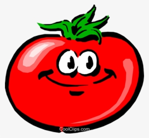Cartoon Tomato Royalty Free Vector Clip Art Illustration - Did You Know Facts About Food Safety