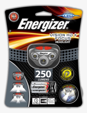 Energizer<sup>®</sup> Vision Hd Focus Headlight - Energizer Vision Hd+ Focus Headlight