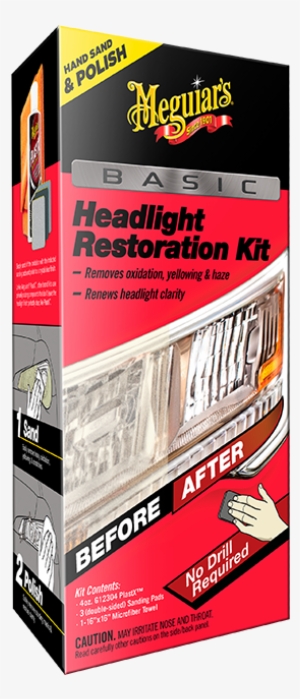 G2960 Basic Headlight Restoration Kit - Meguiar's G2960 Basic Headlight Restoration Kit