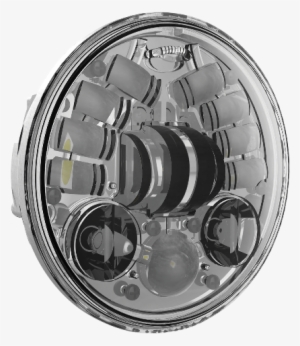 Jw Speaker 5 3/4" Chrome Clear Lens Led Motorcycle - Headlamp