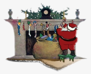 Santa-claus-clip-art-5 Postkarte