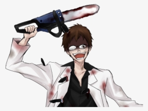 Alfred Wielding Chainsaw 02 - Mad Father Dr Drevis