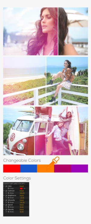 Adjust The Opacity Of Each Color For Softer Lights - Samba