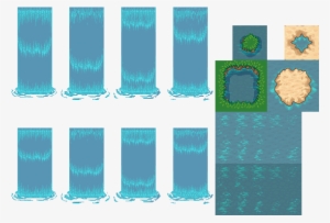 Wateranimate2 - Waterfall Sprite