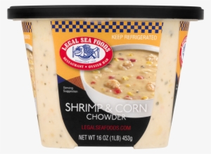 Legal Sea Foods Legal Sea Foods Shrimp & Corn Chowder, - Legal Sea Foods Shrimp & Corn Chowder - 16 Oz