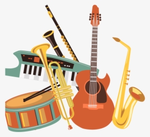 Picture Black And White Paisley Lessons Brian Laurie - Music Instruments Clipart Transparent