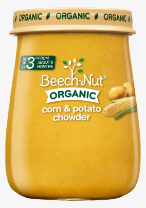 Organic Corn & Potato Chowder Jar - Beech-nut Organic Stage 2 Bananas Baby Food, 4.25 Oz,