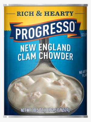 Progresso Soup Rich & Hearty New England Clam Chowder - Progresso Lentil Soup