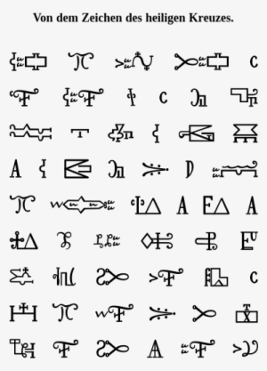 Mi'kmaq Hieroglyphic Writing - Míkmaq Hieroglyphics Vector