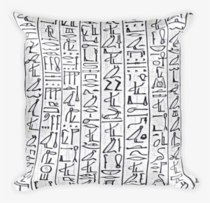 Chocolate Ancestor, Llc- Egyptian Hieroglyphics Pillow