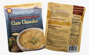 Clam Chowder Fb Full - Sea Fare Pacific Seafood Bisque - 9 Oz Box