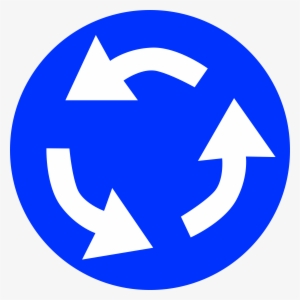 This Free Icons Png Design Of Roundabout Traffic Sign