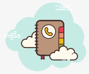Phone Book Icon Free Download Png And - Cartoon