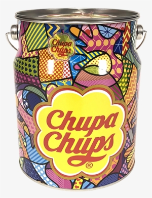 Chupa Chups Forever Fun Nostalgic Tin Of Lollipops - Chupa Chups