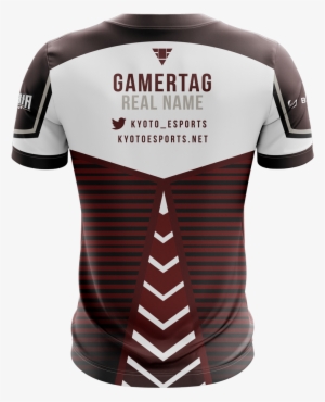 Kyoto Esports Short Sleeve Jersey - Jersey Esport Back Png