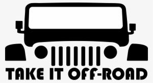 Take It Off-road Decal - Jeep Decals Go Topless