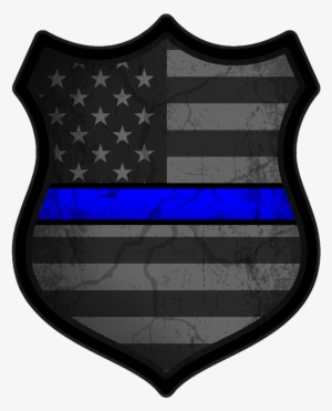 American Subdued Police Decal - Police - 800x989 Png Download - Pngkit