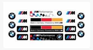 Bmw Emblems Set - Bmw Car Sticker Png