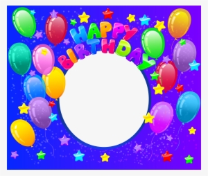 Happy Birthday Transparent Png Frame