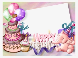 Happy Birthday Transpa Frame Png M