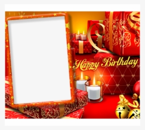 Birthday's Presents - Happy Birthday Frame Png