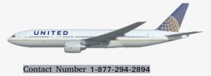 How To Contact United Airlines Customer Service - United Airlines Plane Transparent