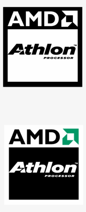Amd Athlon Processor Logo Free Vector - Amd Athlon 4