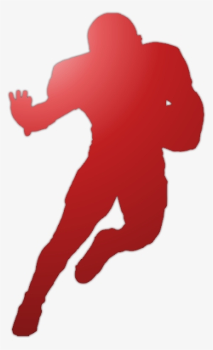 Nfl Tickets - Wall Decal: Football Player Silhouettes, 196x119cm.