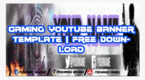 Gaming Youtube Banner Template - Poster