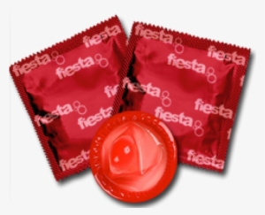 Fiesta Strawberry Condom - Circle