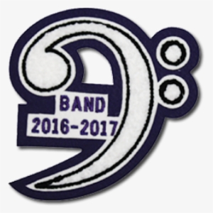 Bass Clef Sleeve Patch - Clef