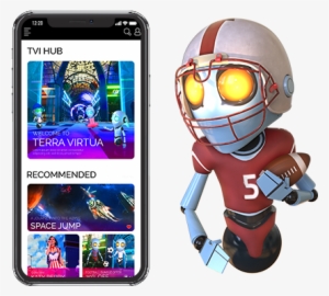 Terra Virtua Doesn't End When The Vr Headset Is Removed - Cartoon