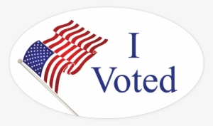 Food, Shopping And Other Discounts For Voters Tuesday - Transparent Voting Sticker