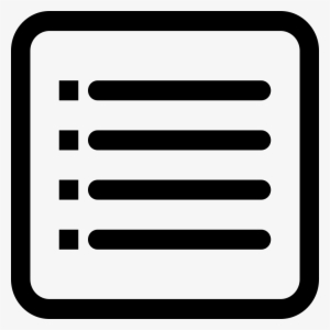 Png File Svg - List Icon