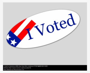 Election Day Virtual Phone Banks To Battleground Districts - Printable I Voted Sticker