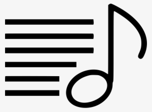Png White Music Note - Song List Icon Png