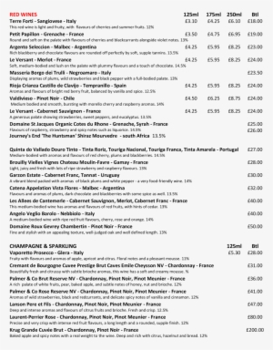 Hare Wine List 2 - Bitspyder