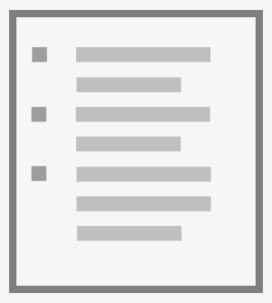 Open - List Png