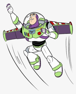 Buzz Flying - Flying Buzz Lightyear Png