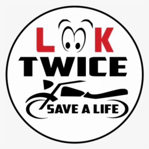 Look Twice Sticker Copy - Bike Care Tirunelveli