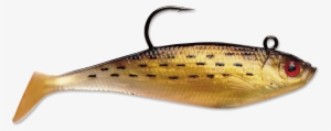 Storm Wildeye Swim Shad - Storm Wildeye Swim Shad 3" Golden Mullet 1/4 Oz.