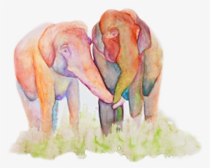 The Herd - Indian Elephant