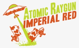 Spring House Atomic Raygun - Red