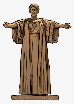 Illinois Alma Mater Drawing