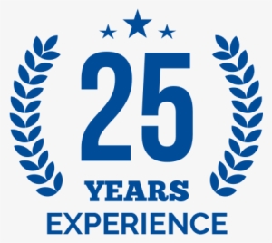 25 Years Experience - Law Logo Element