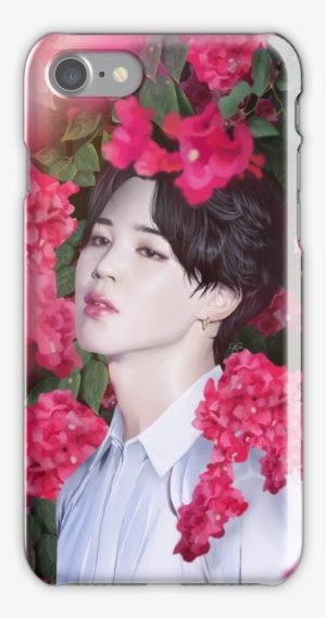 Jimin Iphone 7 Snap Case - Bts Jimin Flowers