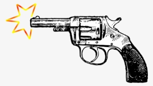 Clipart Gun Shooting - Gun Bang Clipart