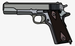 Vector Stock 1911 Clip M1911a1 Colt - Pistol Png Cartoon