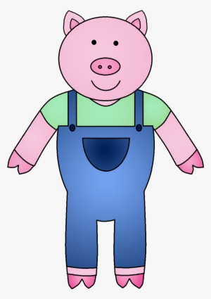 The Three Little Pigs Clipart - Pig From Three Little Pigs