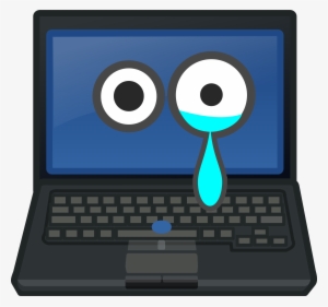 This Free Icons Png Design Of Laptop Crying Eye Contact